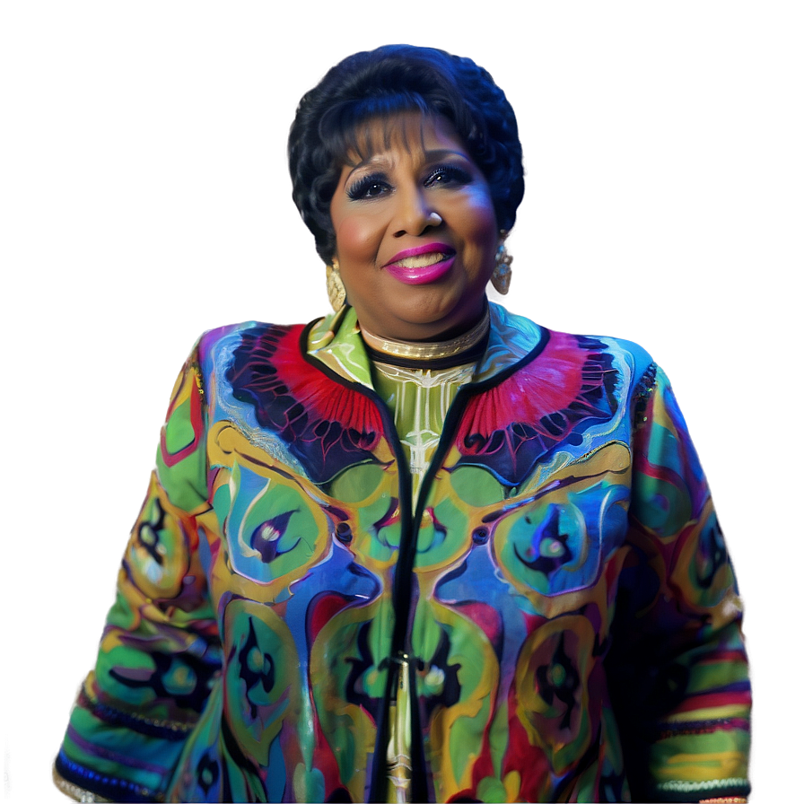 Aretha Franklin Music Video Scene Png 1