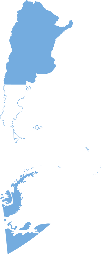 Argentina Flag Map Png, Transparent Png PNG with transparent background