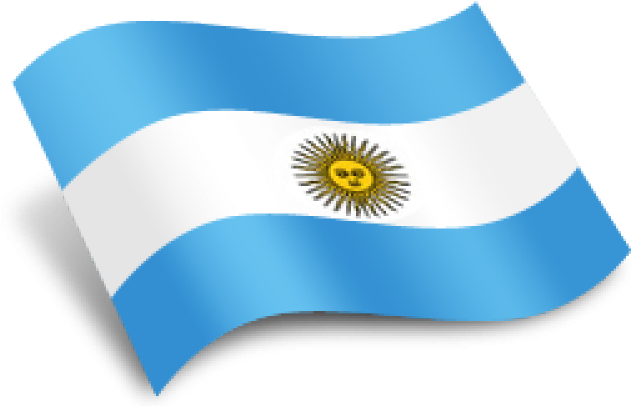 Argentina Flag Clipart Bandera - Argentina Flag, HD Png Download PNG with transparent background