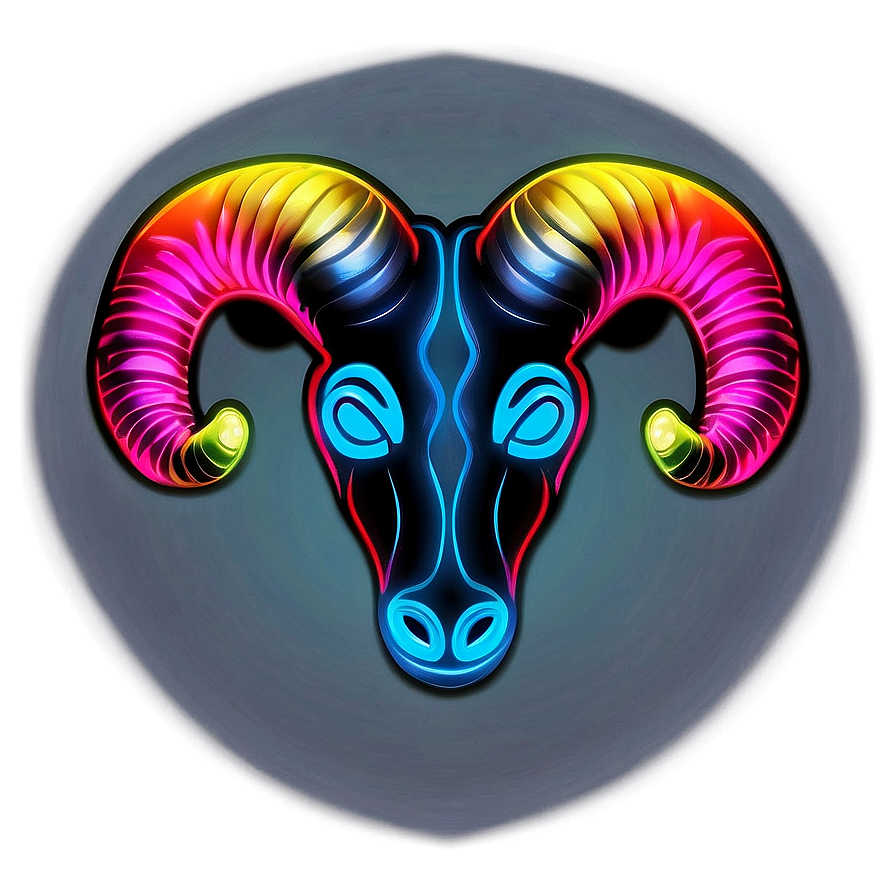 Aries Neon Sign Png Xnb