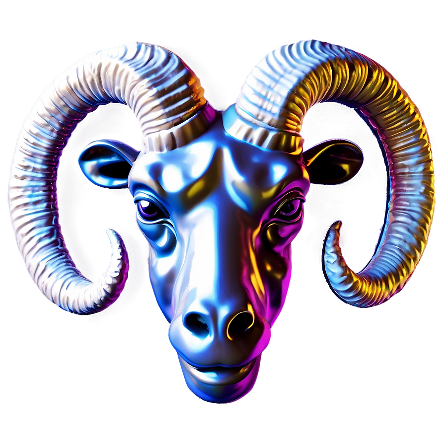 Aries Symbol Art Png 06202024