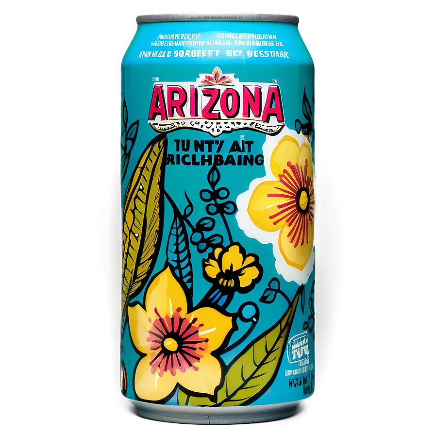 Arizona Tea Big Can Series PNG 06252024 PNG with transparent background