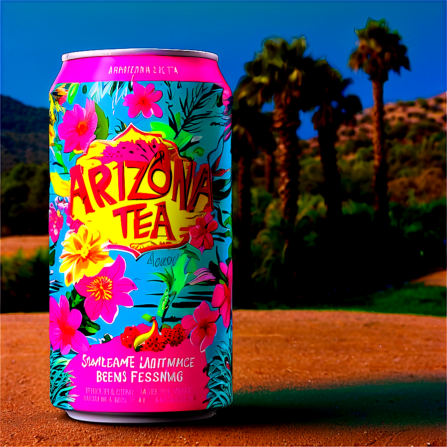 Arizona Tea Summertime Brews PNG mnp40 PNG with transparent background