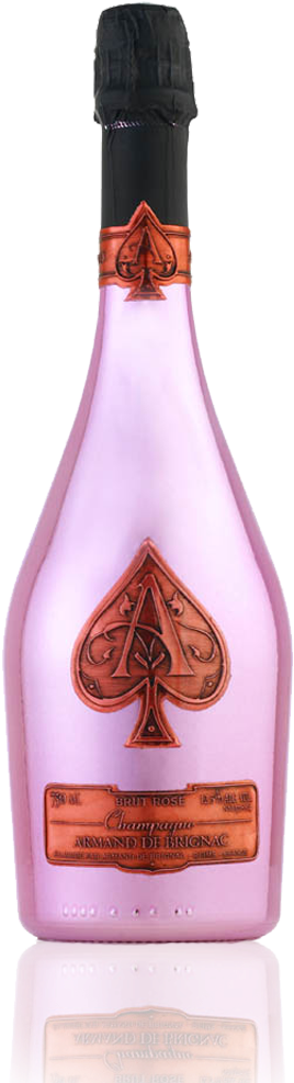 Armandde Brignac Rose Champagne Bottle