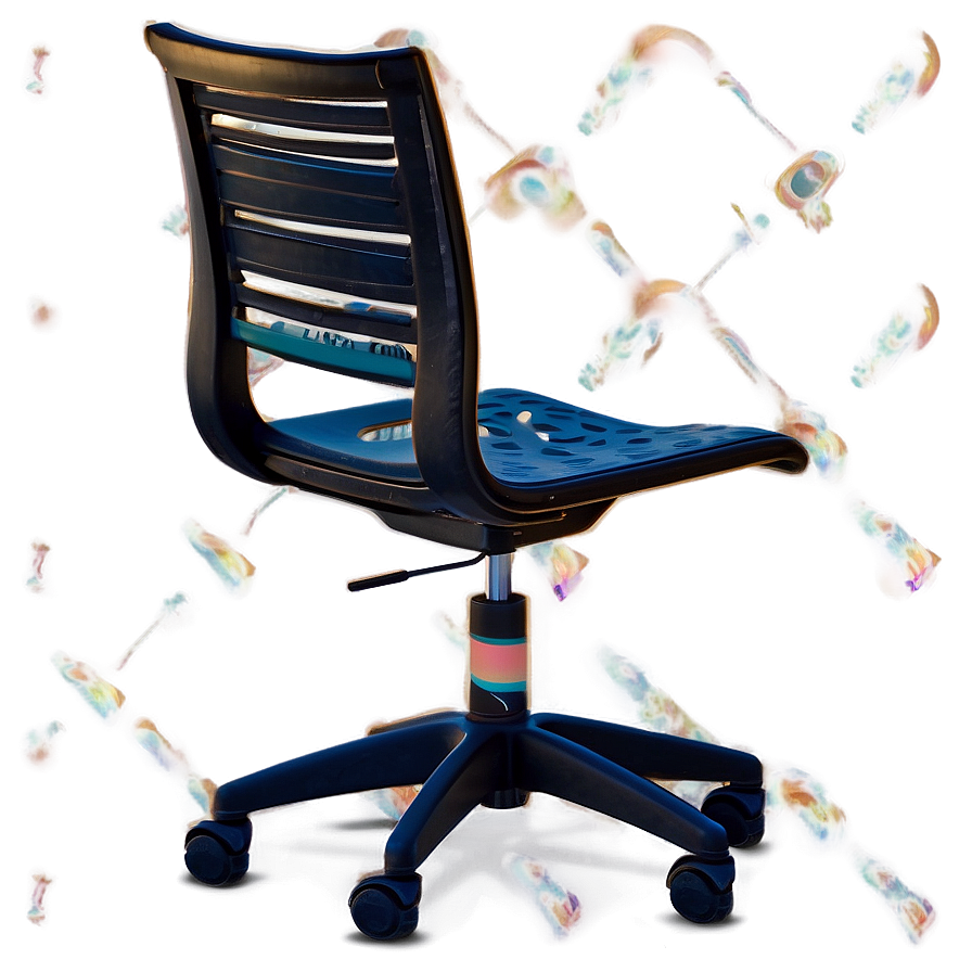 Armless Desk Chair Png Yjn