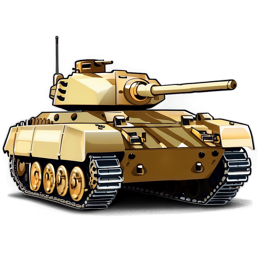 Armored Tank Vector Png 05232024