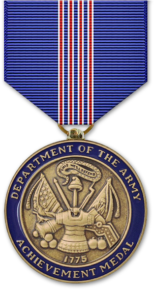 Army Achievement Medal1775 PNG with transparent background