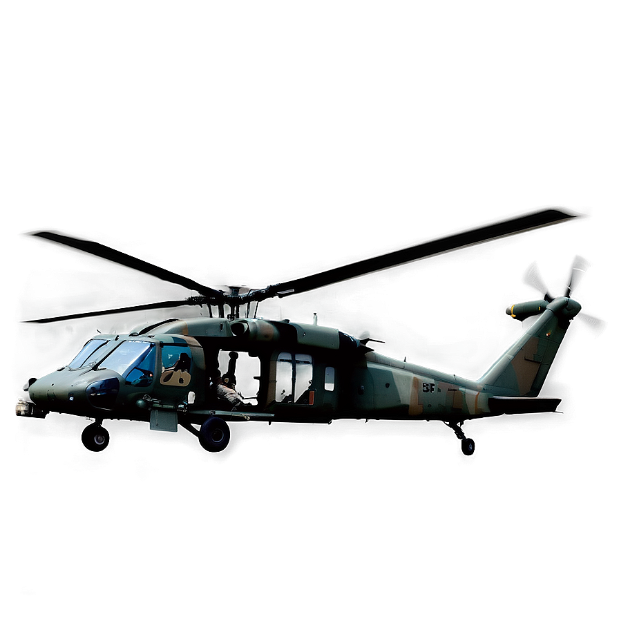 Army Black Hawk Helicopter Png Rgt