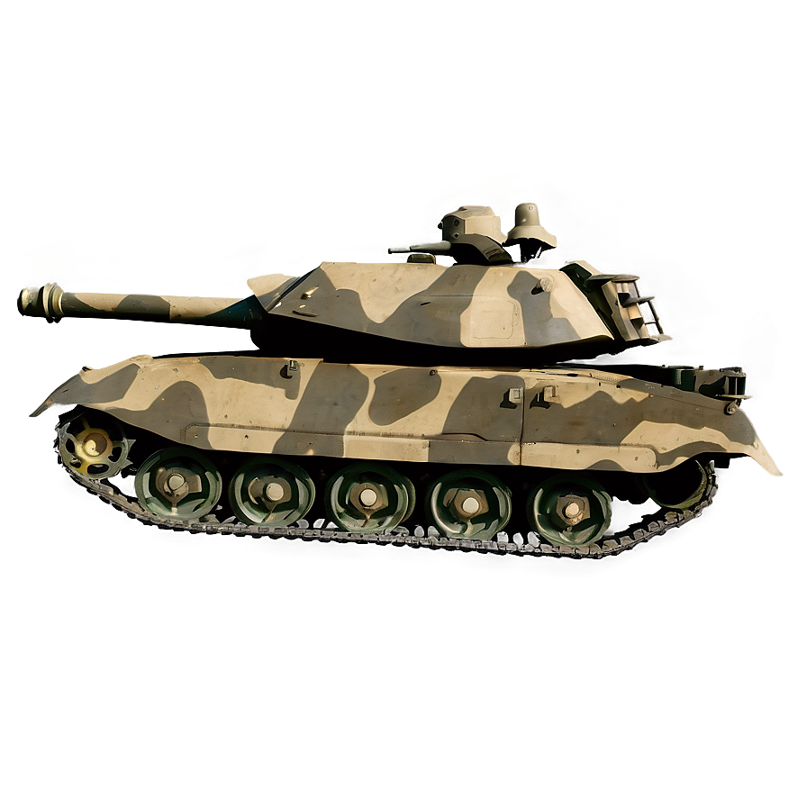 Army Tank Side View Png 05232024