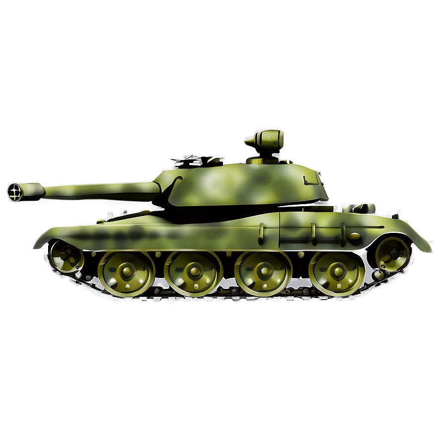 Army Tank Side View Png Dli