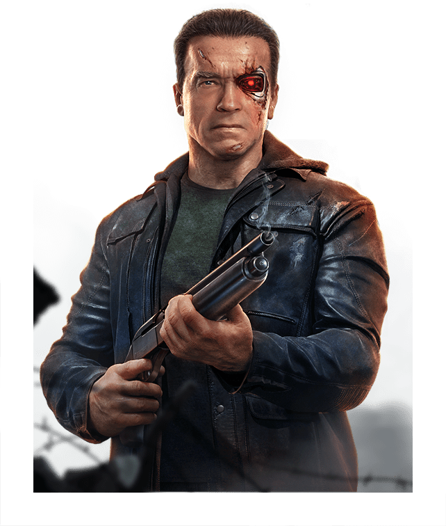 Arnold Schwarzenegger Terminator Dark Fate, HD Png Download PNG with transparent background