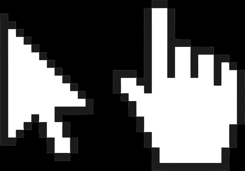 Arrowand Hand Cursor Icons