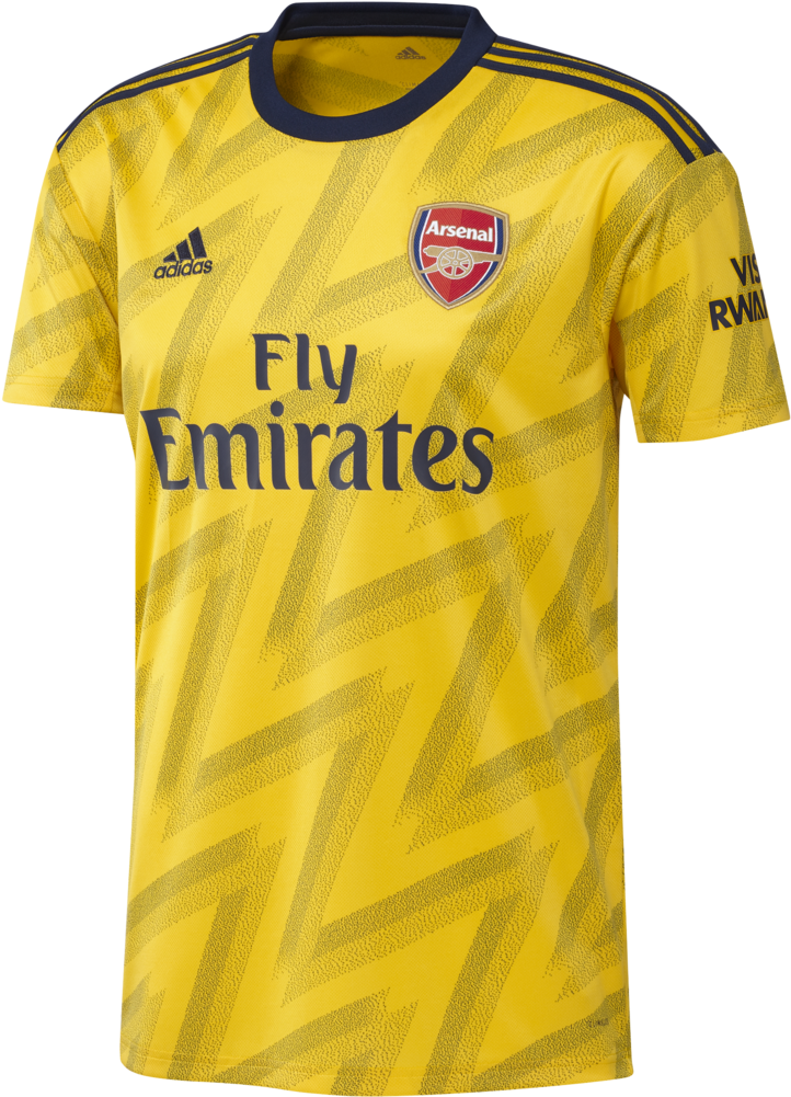 Arsenal Adidas Yellow Jersey