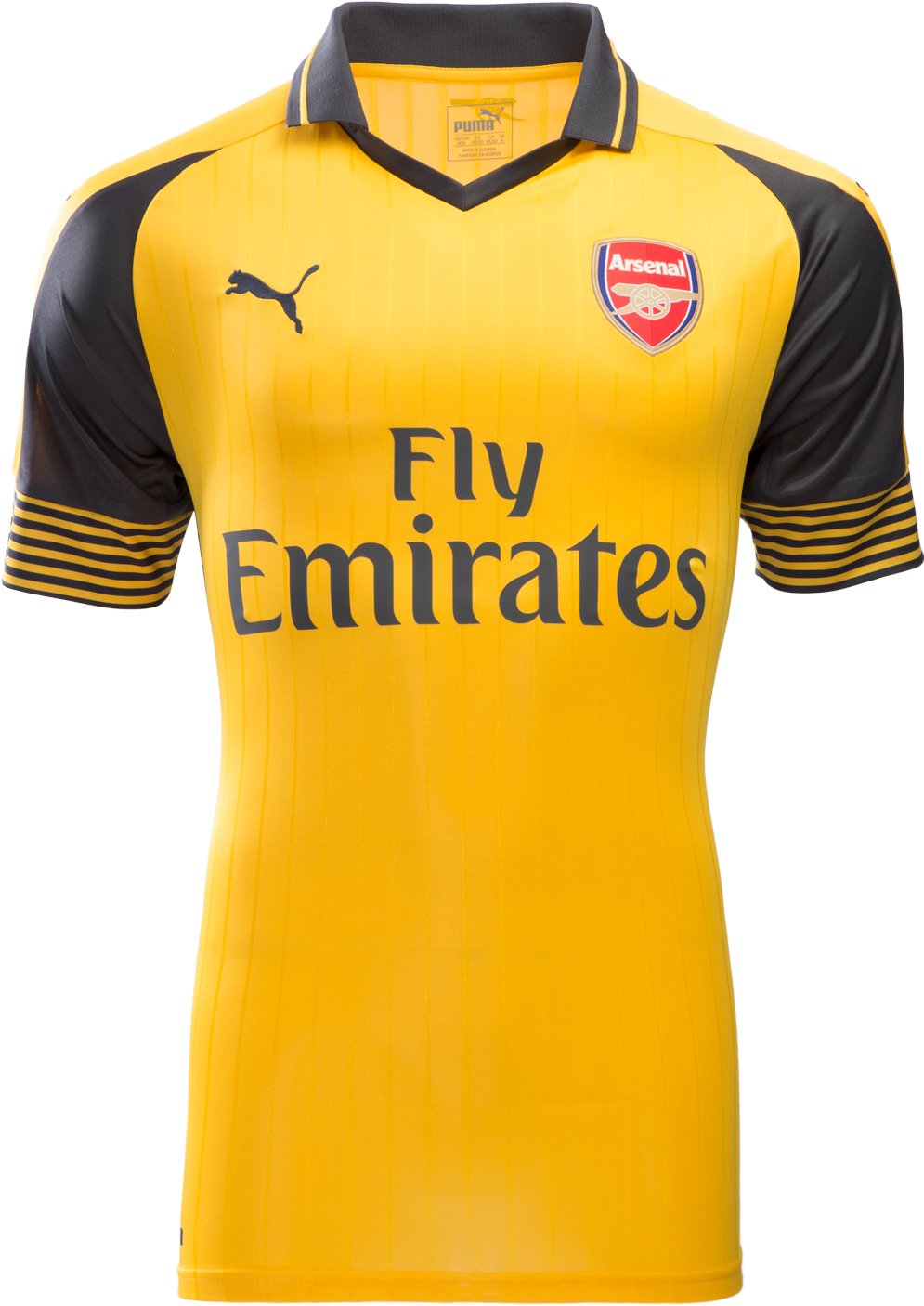 Arsenal Away Jersey 2016/17 - Arsenal Jersey Full Sleeves, HD Png Download PNG with transparent background