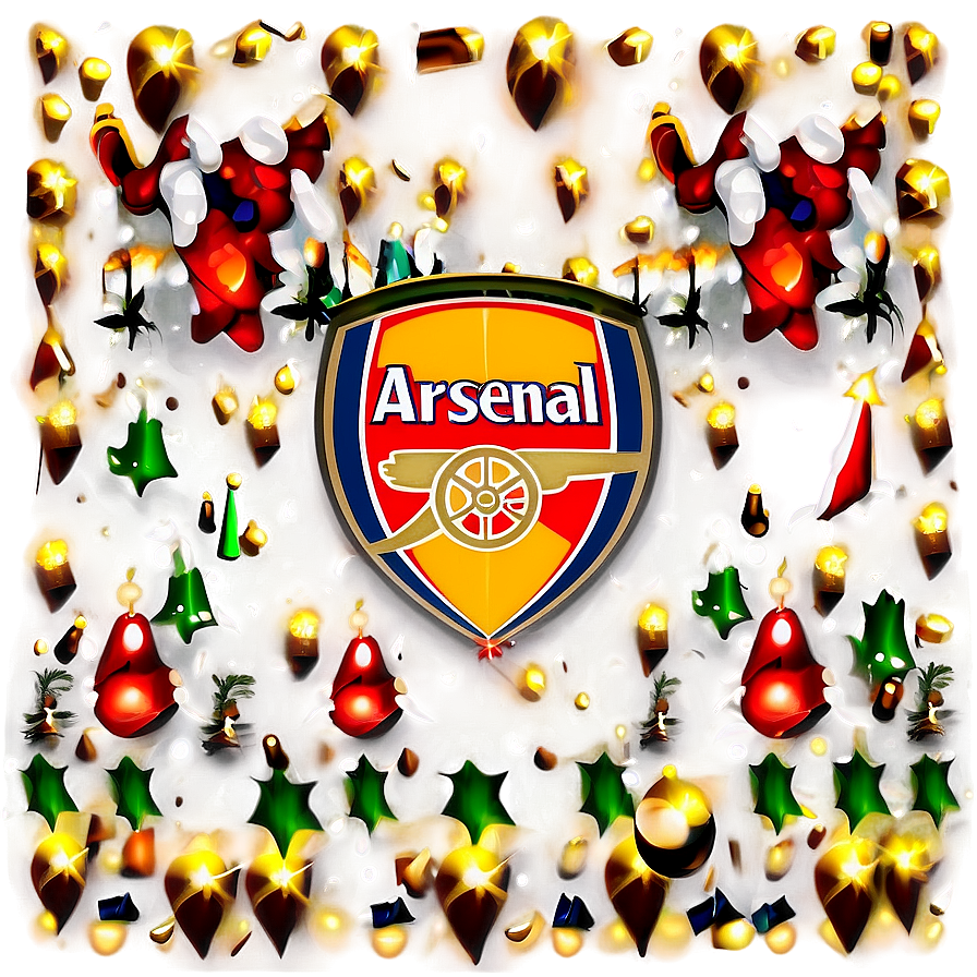 Arsenal Festive Logo Png 95