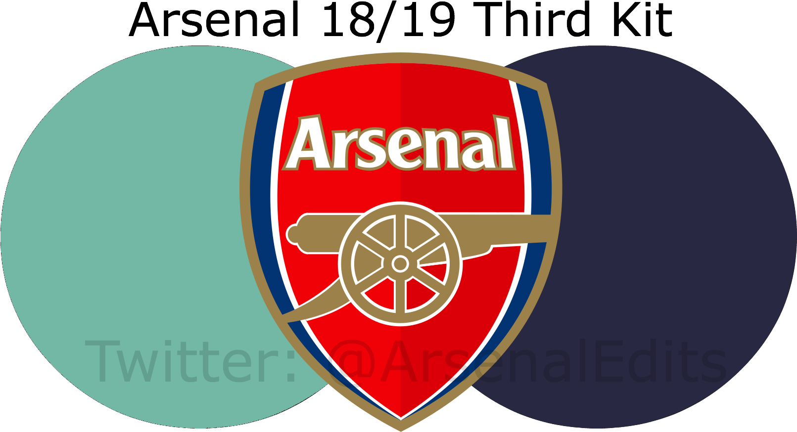 Arsenal201819 Third Kit Logo