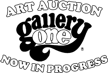 Art Auction Gallery One Progress Sign