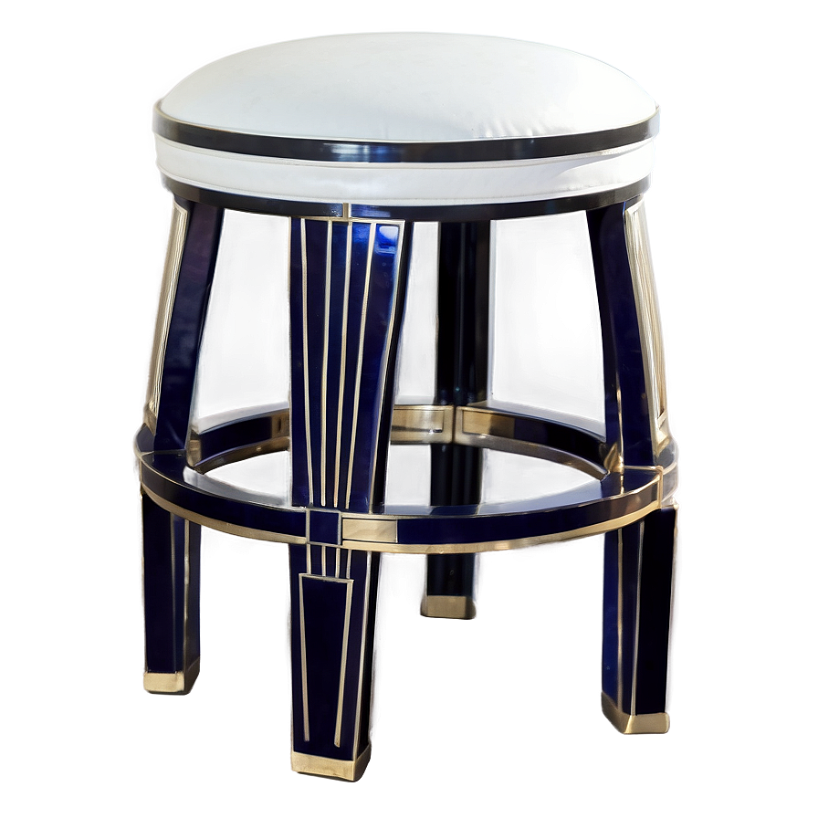 Art Deco Barstool Png Pue63