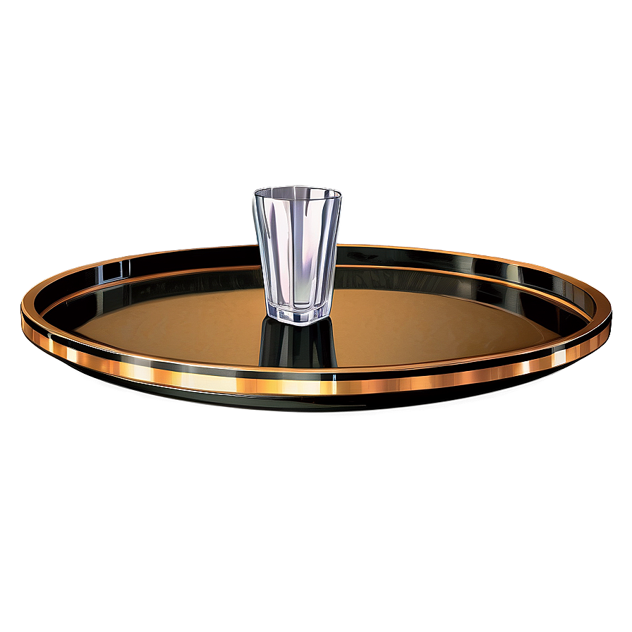 Art Deco Cocktail Tray Png Qys88