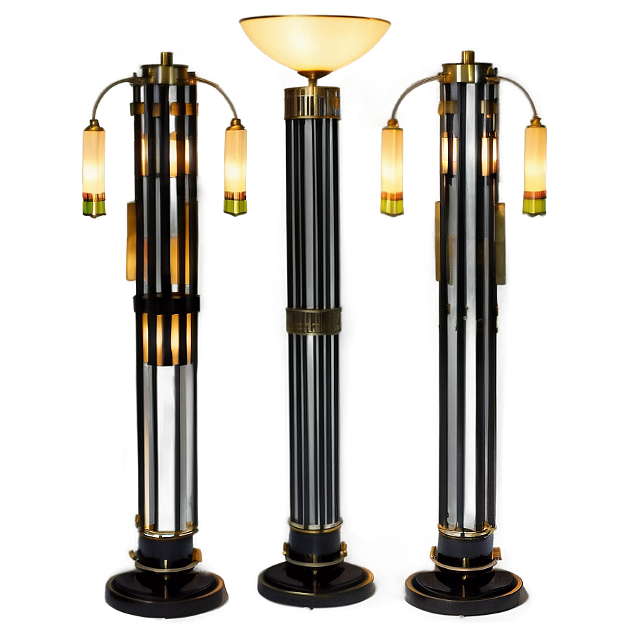 Art Deco Floor Lamp Png 06122024