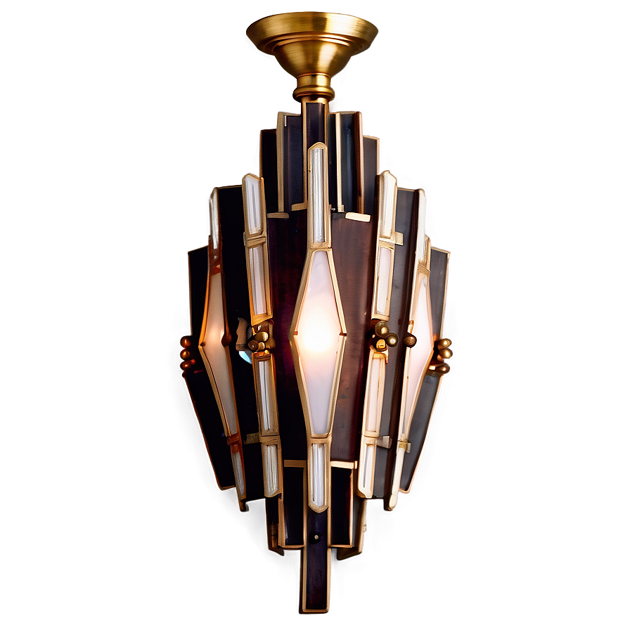 Art Deco Light Fixture Png 68