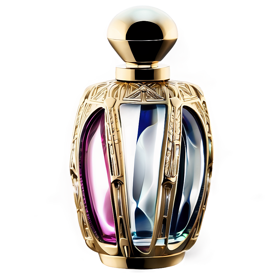 Art Deco Perfume Bottle Png Whc