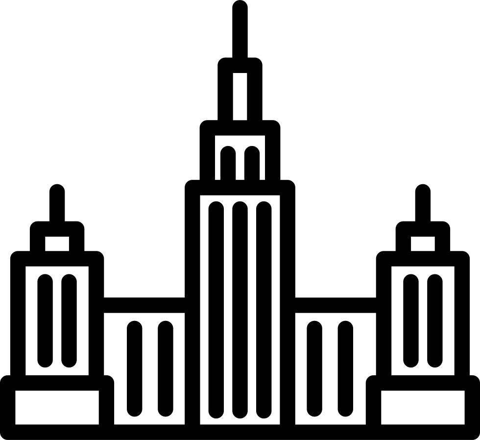 Art Deco Skyscraper Silhouette