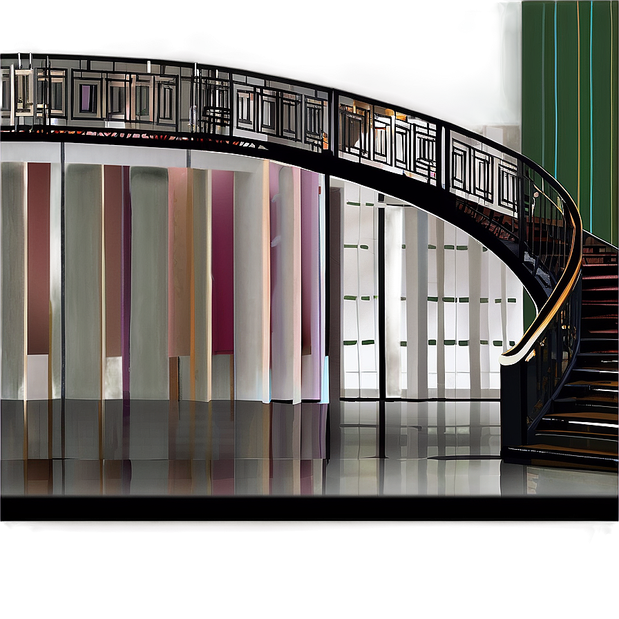 Art Deco Staircase Png Jyg