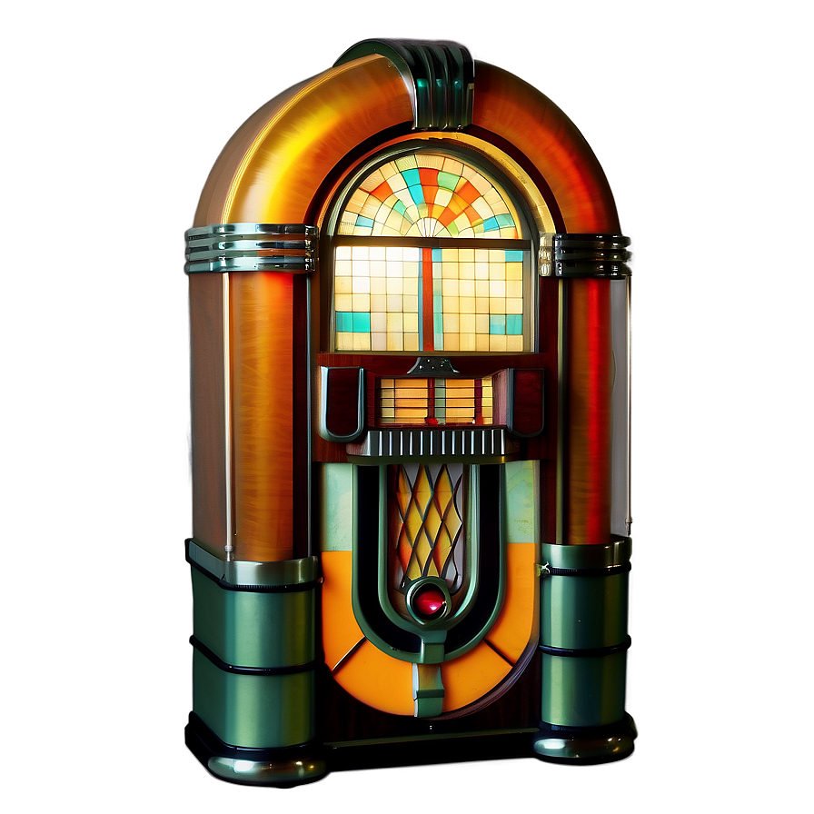 Art Deco Style Jukebox Png 06112024