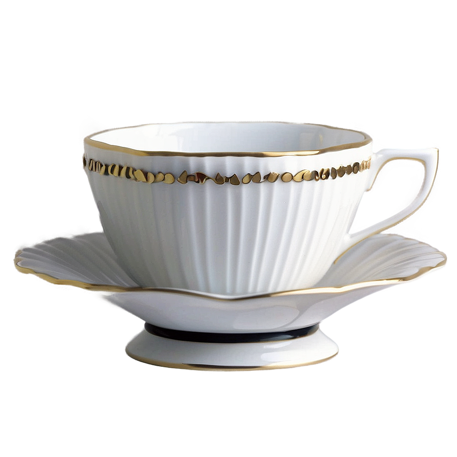 Art Deco Tea Cup Style Png 05252024