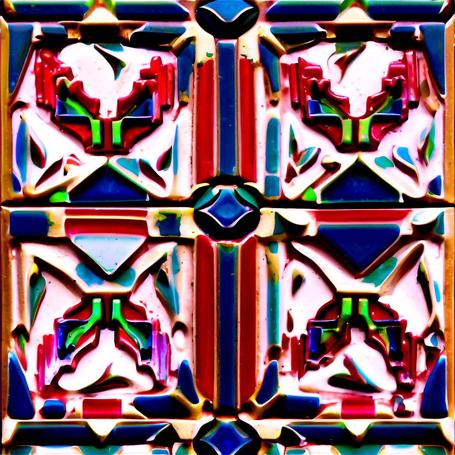 Art Deco Tile Floor Png Wok4