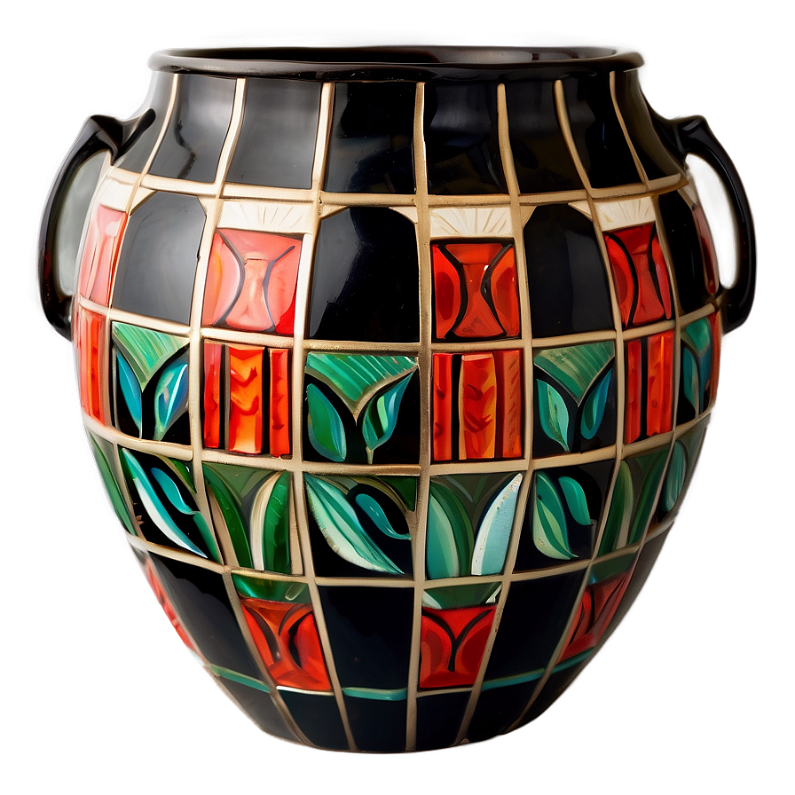 Art Deco Vase Png 05252024