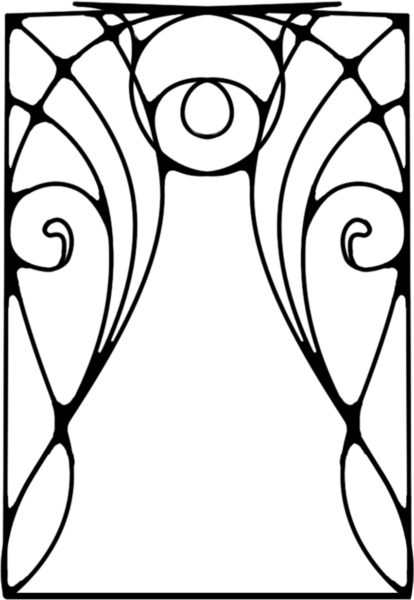 Transparent Art Nouveau Png - Art Nouveau Line Work, Png Download PNG with transparent background