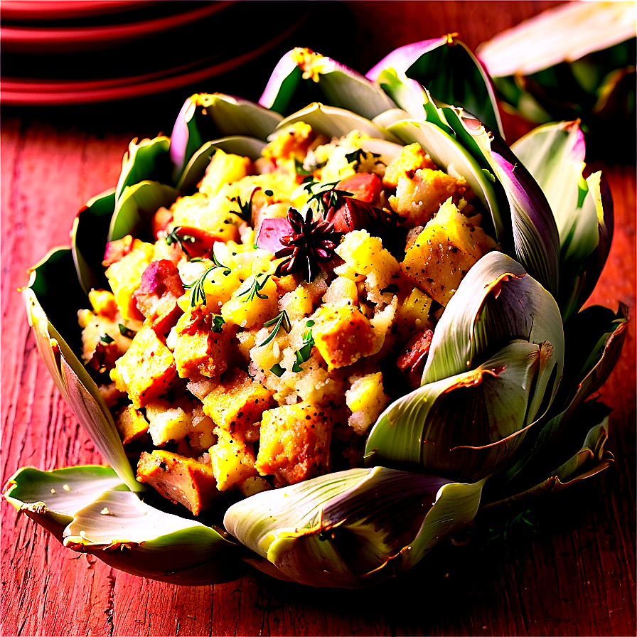 Artichoke Parmesan Stuffing PNG 79 PNG with transparent background