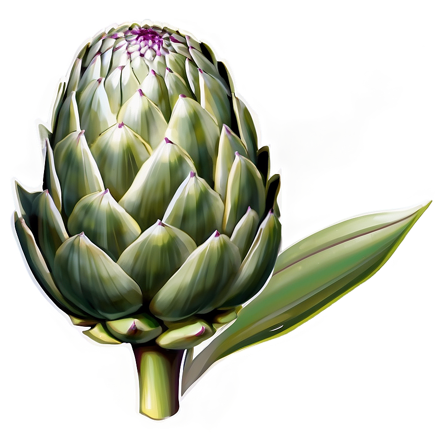 Artichoke Print Png Mia45