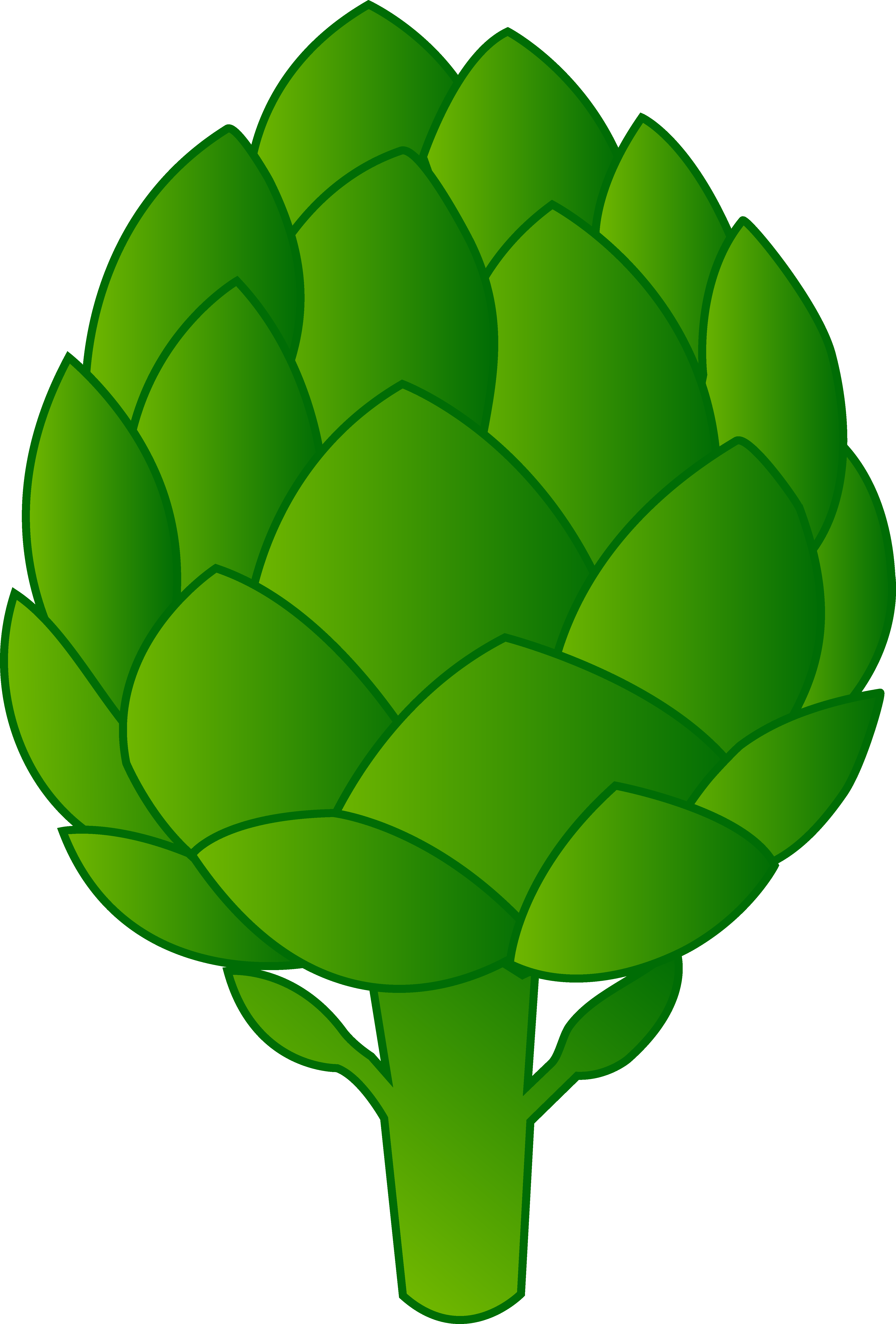 Best Lettuce Clipart - Artichoke Clipart, HD Png Download PNG with transparent background