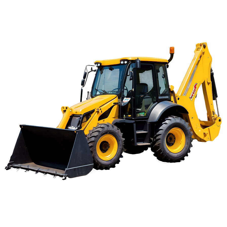 Articulated Backhoe Loader Png Std