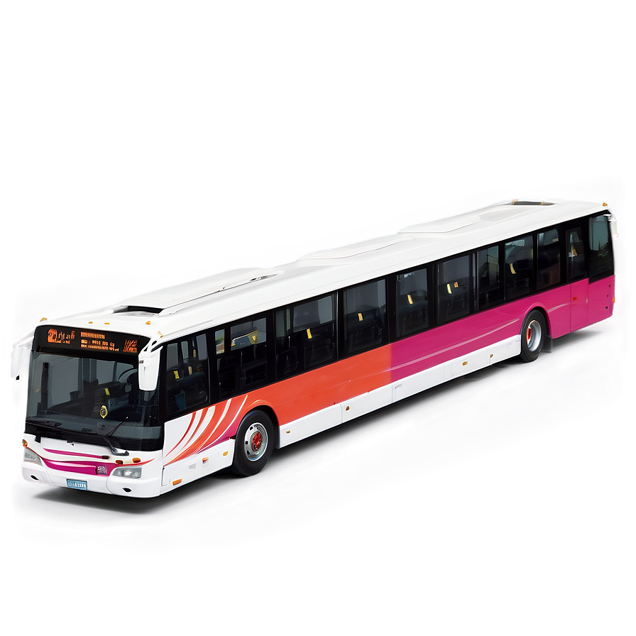 Articulated Bus Png 05232024