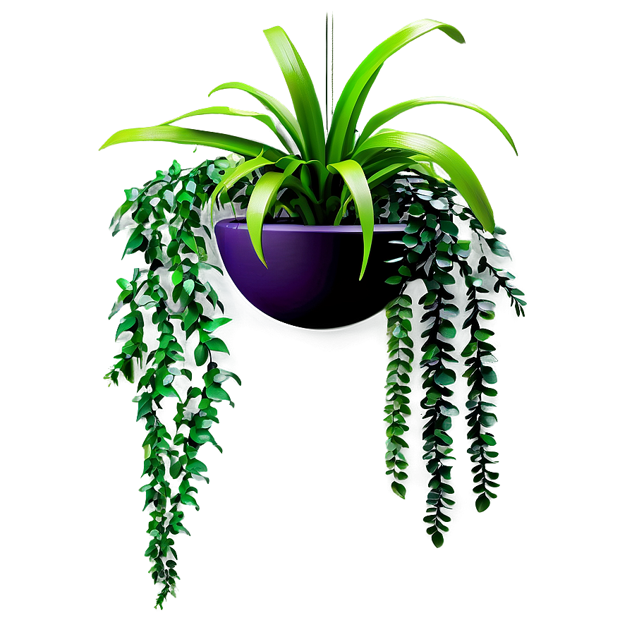 Artificial Hanging Plant Png 80