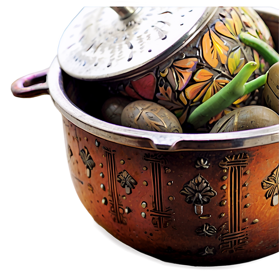 Artisan Crafted Cooking Pot Png Bjw