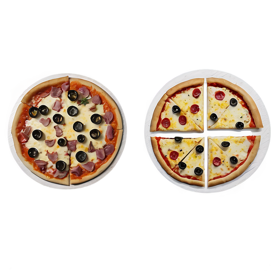 Artisan Pizza Selection Png Jia