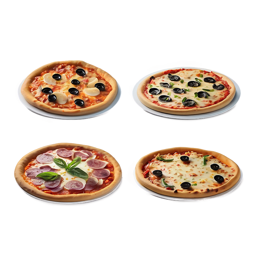 Artisan Pizza Selection Png Wwl85