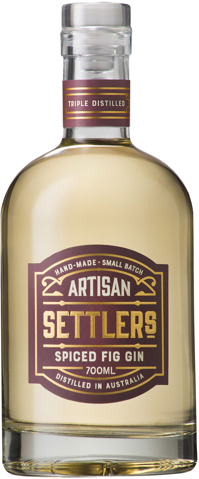 Artisan Settlers Spiced Fig Gin Bottle