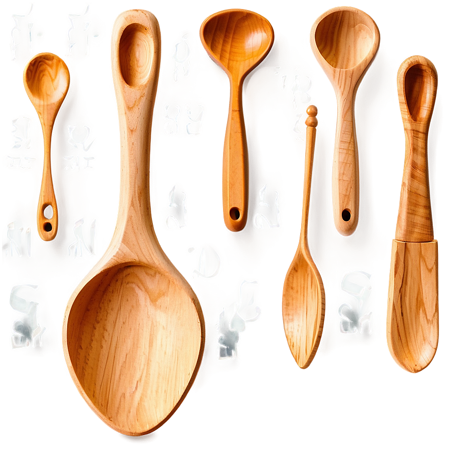 Artisan Wooden Spoon Png Gyo