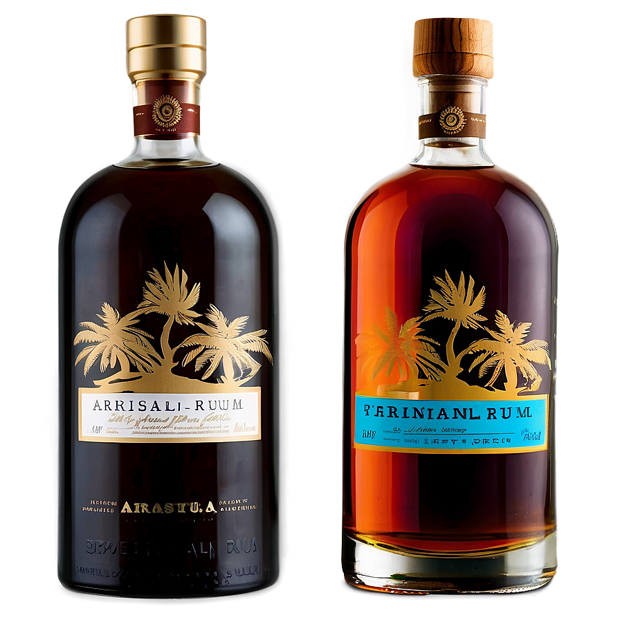 Artisanal Rum Bottle Png Bdy43