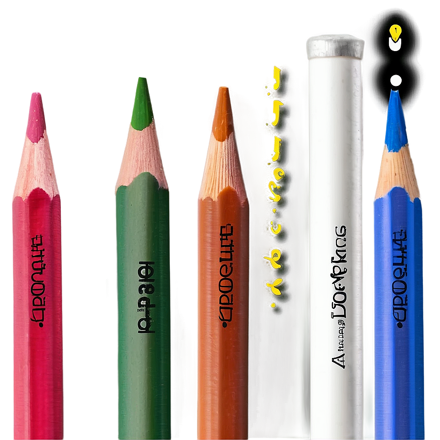 Artist Colored Pencils Png 06212024