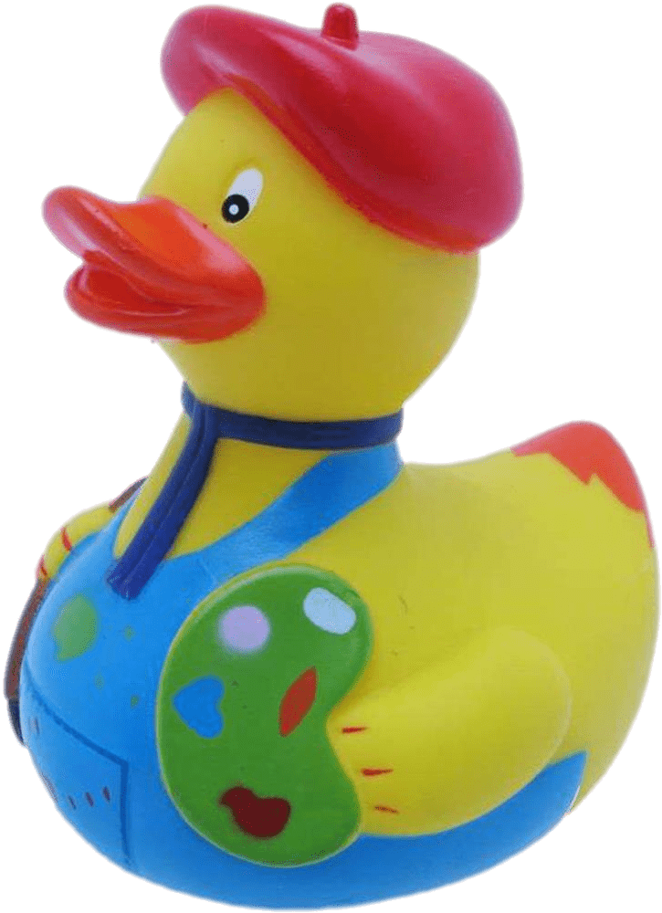 Artist Rubber Duck Figurine.png