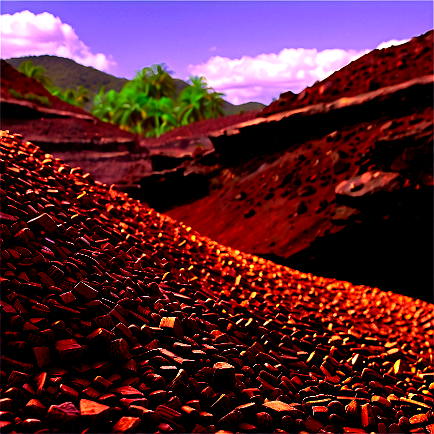 Artist's Impression Of Iron Ore Png 06212024