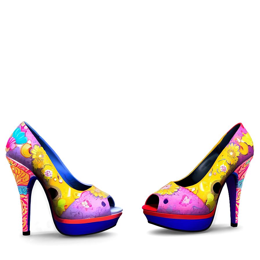 Artistic Abstract Heels PNG sbm PNG with transparent background