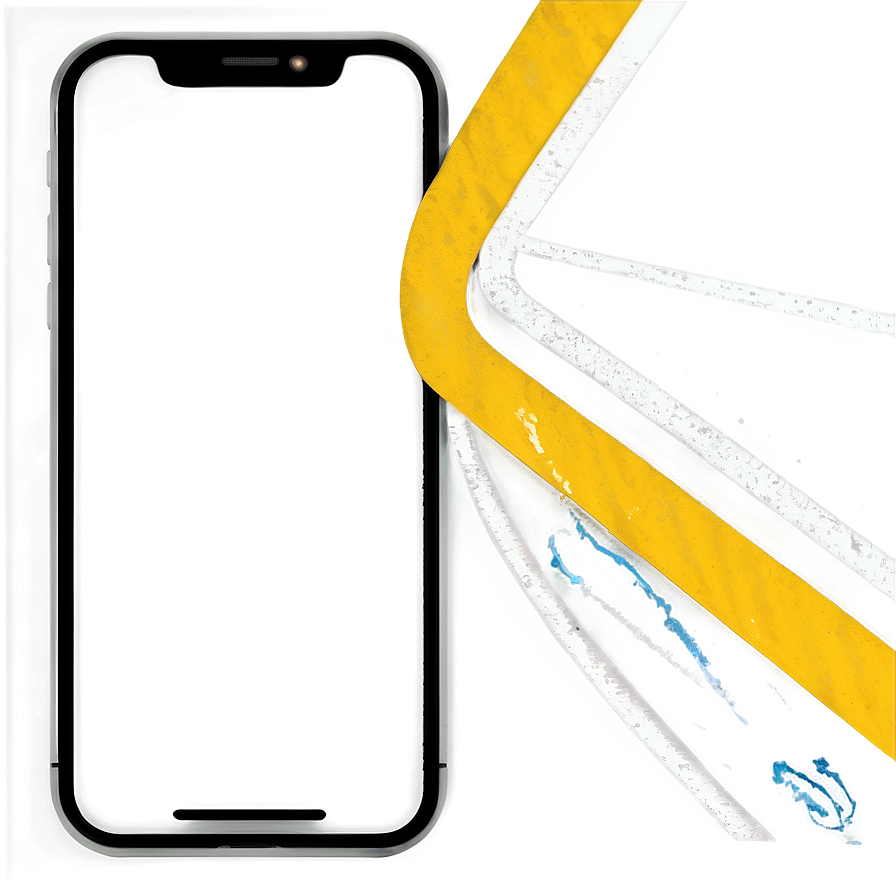 Artistic Cell Phone Border Png 81